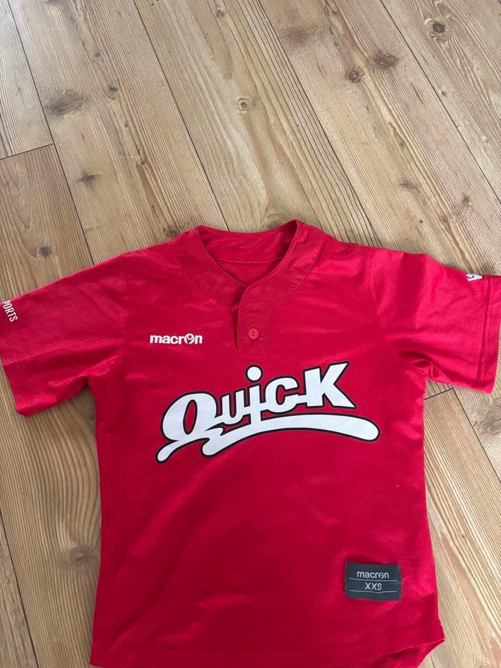 Quick Amersfoort Honkbal Shirt & Broek - Set, Sport en Fitness, Honkbal en Softbal, Gebruikt, Kleding, Honkbal, Ophalen of Verzenden