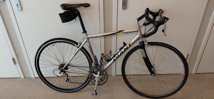 Giant racefiets, Fietsen en Brommers, Fietsen | Racefietsen, Zo goed als nieuw, Giant, Meer dan 20 versnellingen, Aluminium, 49 tot 53 cm