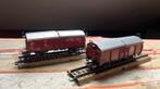 Te koop 2 x schuifdakwagon van marklin 4619, Hobby en Vrije tijd, Modeltreinen | H0, Wisselstroom, Rails, Ophalen of Verzenden