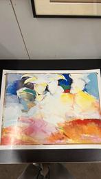 Mooie litho van Hans Musters, Antiek en Kunst, Kunst | Schilderijen | Abstract, Ophalen of Verzenden