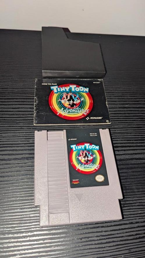 Tiny Toon Adventures NES Compleet, Spelcomputers en Games, Games | Nintendo NES, Gebruikt, Platform, 1 speler, Vanaf 3 jaar, Verzenden