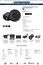 Audio System MXC165 EVO Coaxial speaker 165mm/16.5cm, Auto diversen, Autospeakers, Info@optimount.nl, Nieuw, Ophalen of Verzenden