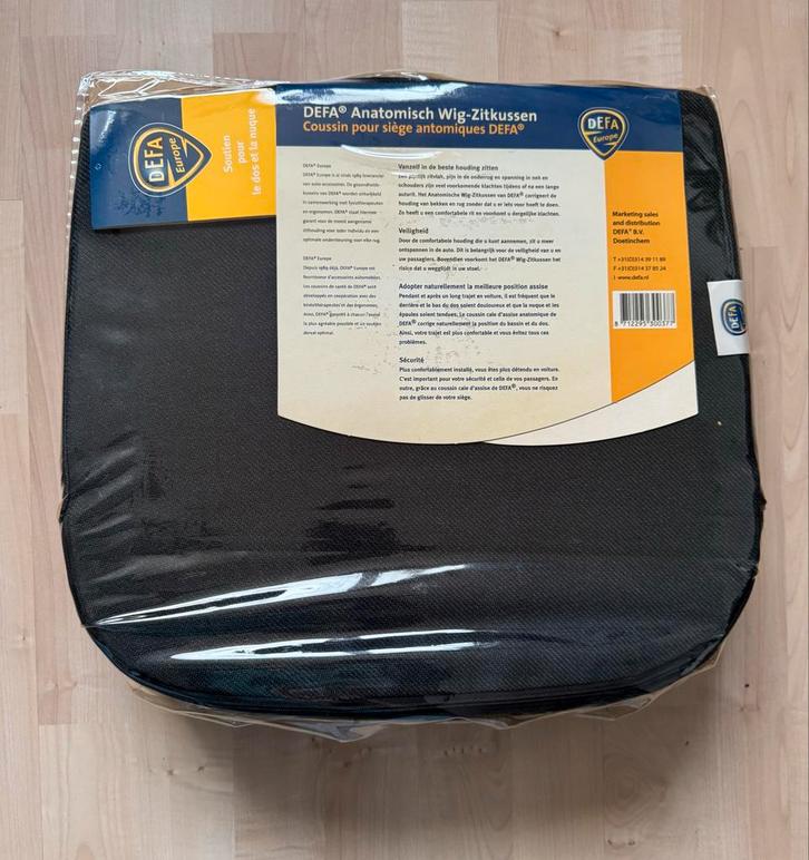Anatomisch Wig-Zitkussen - DEFA Europe, Auto diversen, Auto-accessoires, Zo goed als nieuw, Ophalen