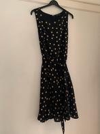 Prachtige jurk met polkadots, Verzenden, Zwart, Maat 42/44 (L), Zo goed als nieuw