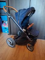 Mutsy duo wandelwagen + Parasol + zitje - Goede Staat!, Ophalen of Verzenden, Zo goed als nieuw, Combiwagen, Verstelbare duwstang