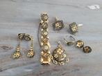 sieraden set met toledo gouden versieringen, Ophalen of Verzenden, Goud, Armband