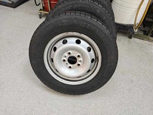 Winterwielen >8mm Fiat ducato 6Jx15 steek 5x118 ET68, Auto-onderdelen, Banden en Velgen, Winterbanden, 15 inch, 195 mm, Bestelwagen