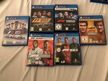 F1 Games Collectie - PS4 beschikbaar voor biedingen