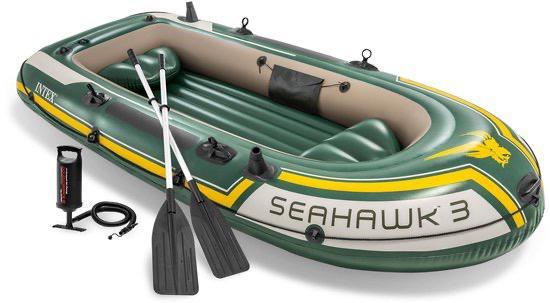 Roeiboot Intel Seahawk 3, Watersport en Boten, Kano's, Overige typen, Ophalen