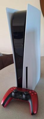 Ps5 disk edition 4 maand oud met nieuwe controller., Spelcomputers en Games, Spelcomputers | Sony PlayStation 5, Ophalen of Verzenden
