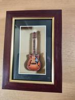 Miniatuur Jazz gitaar, Ophalen of Verzenden, Nieuw, Poster, Artwork of Schilderij
