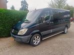 Mercedes-Benz Sprinter 2.1 CDI 311 2009 youngtimer dubbel ca, Auto's, Achterwielaandrijving, Zwart, 4 cilinders, Blauw