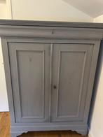 Brocante kast grijs, Ophalen of Verzenden