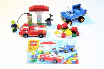 Lego tankstation met 2 auto`s set nr. 5898 beschikbaar voor biedingen