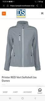 Printer Softshell Jas Dames - Maat S, Kleding | Dames, Jassen | Zomer, Ophalen, Nieuw, Printer, Maat 36 (S)