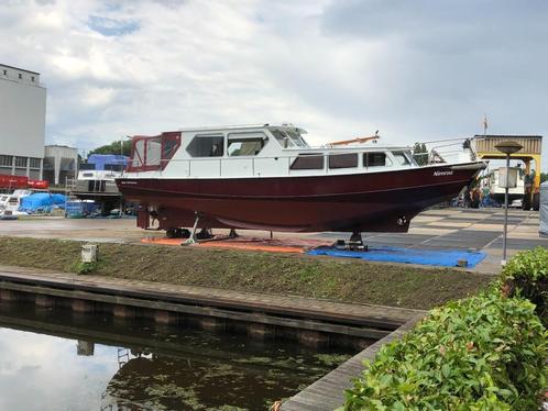 Motor Zalmschouw, 11,5 mtr, breed 3,5 mtr. Daf 575., Watersport en Boten, Motorboten en Motorjachten, Gebruikt, Staal, 9 tot 12 meter