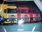 7x DAF 95 Space Cab Euromaster 400 65 75 85 Verwaal posters, Ophalen of Verzenden, Zo goed als nieuw, Auto's