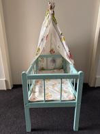 Poppenbedje met kussentje en dekentje, Ophalen, Gebruikt, Babypop