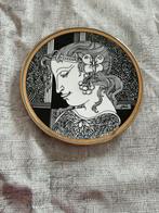 Hollohaza wand bord decoratie bord art deco, Ophalen of Verzenden