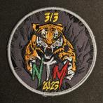 Koninklijke Luchtmacht 313 Squadron NATO Tiger Meet Patch, Ophalen of Verzenden, Luchtmacht, Nederland, Embleem of Badge