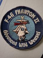 USAF  F-4G Phantom Advanced Wild weasel patch, Ophalen of Verzenden, Zo goed als nieuw, Patch, Badge of Embleem