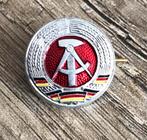 DDR militairen pet embleem, Ophalen of Verzenden, Landmacht, Duitsland, Embleem of Badge