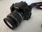 Canon EOS 1000D met EF-S 18-55mm lens, Gebruikt, Spiegelreflex, Canon, Ophalen of Verzenden