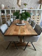 eetkamerstoelen inclusief leuning - 6 stuks, Ophalen, Gebruikt, Vijf, Zes of meer stoelen, Stof