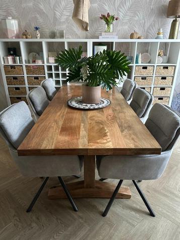 eetkamerstoelen inclusief leuning - 6 stuks beschikbaar voor biedingen