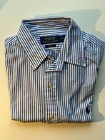 Ralph Lauren overhemd slim fit M blauw/wit, Kleding | Heren, Overhemden, Blauw, Ralph Lauren, Nieuw, Ophalen of Verzenden