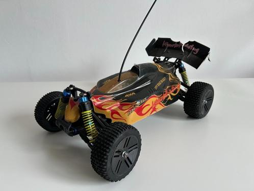 Himoto racing 2,4ghz 1/10 rc auto, Hobby en Vrije tijd, Modelbouw | Radiografisch | Auto's, Gebruikt, Auto offroad, Schaal 1:10