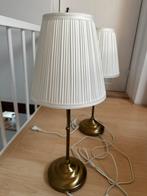 Ikea ARSTID tafellampen, messing / wit, Huis en Inrichting, Ophalen, Zo goed als nieuw, Metaal, 50 tot 75 cm