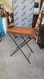 Drank / bijzet tafel, Ophalen, 50 tot 100 cm, Rond, Zo goed als nieuw
