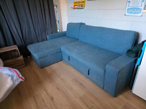 Te koop, Vilasund slaapbank inclusief topper, Huis en Inrichting, Slaapkamer | Slaapbanken, Gebruikt, Tweepersoons, Ophalen