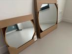 Nieuw in doos. Loods 5 geborsteld goud, spiegels, Ophalen, Zo goed als nieuw, Rond, Minder dan 100 cm