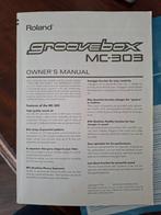 Roland Groovebox MC-303 Handleiding, Muziek en Instrumenten, Ophalen of Verzenden, Gebruikt