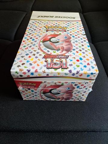151 Boosterbundle Display 10 stuks Sealed pokemon beschikbaar voor biedingen