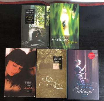 Simone van der Vlugt & Esther Verhoef set van 5 boeken beschikbaar voor biedingen