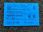 Ticket Ajax - Dukla Praag 1967, Ophalen of Verzenden, Gebruikt, Ajax, Overige typen