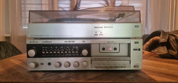 ITT HiFi Stereoset Exclusive Line (Jaren '80), Audio, Tv en Foto, Platenspelers, Gebruikt, Platenspeler, Overige merken, Ophalen