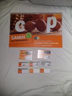 Coop supermarkt reclame boord en prijs kaartjes, Verzamelen, Supermarktacties, Ophalen of Verzenden