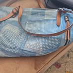 Spijker Handtas met Studs, Sieraden, Tassen en Uiterlijk, Tassen | Damestassen, Ophalen, Gebruikt, Blauw, Handtas