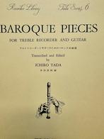 Baroque Pieces - Blokfluit & Gitaar - Ichiro Tada - Nieuw, Klassiek, Nieuw, Ophalen of Verzenden, Thema