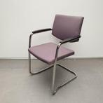 Set van 4 sledestoelen kantoorstoel slede model, Ophalen, Gebruikt, Overige kleuren, Vier