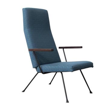 Fauteuil 140. Origineel Blauw, Cordemeyer. beschikbaar voor biedingen