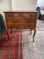 Ladekastje mooi mahoniehouten wortel noten Engels ladekast., Ophalen of Verzenden, 25 tot 50 cm, 50 tot 100 cm, Minder dan 100 cm