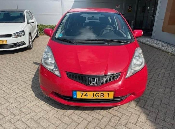 Honda Jazz 1.4 AUT 2009 Rood, Auto's, Honda, Bedrijf, Jazz, Benzine, B, Hatchback, Automaat, Origineel Nederlands, Rood, Voorwielaandrijving