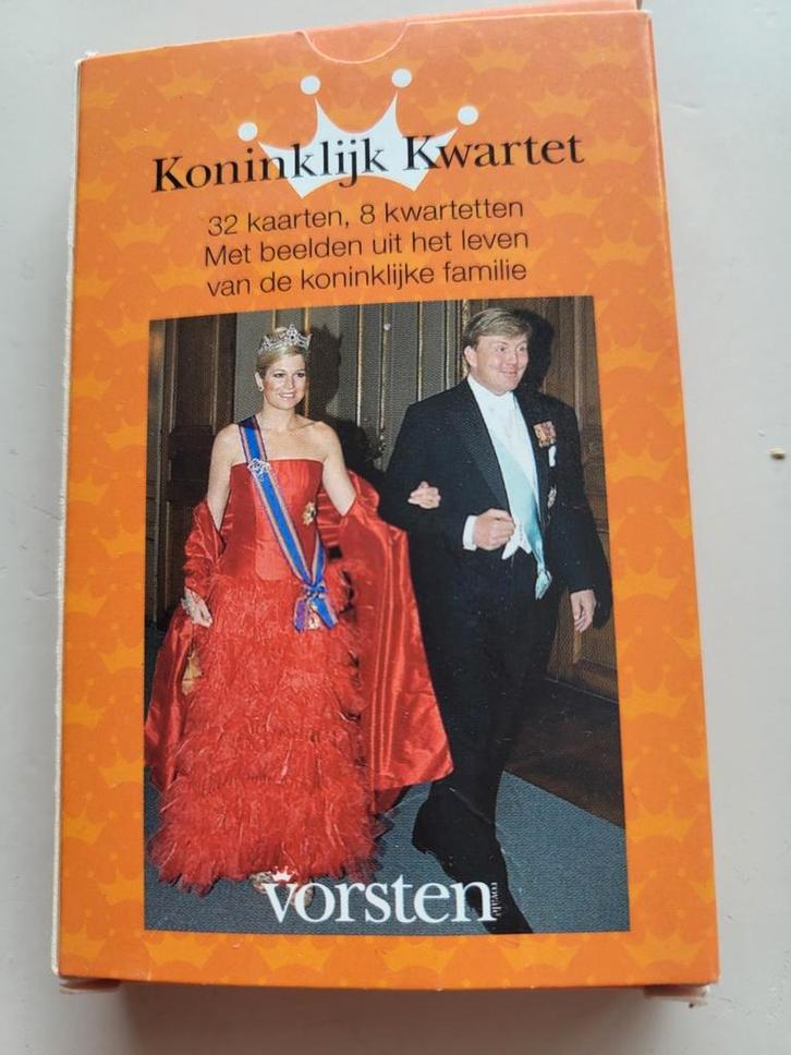 Kwartet van maandblad Vorsten / Jumbo, Verzamelen, Koninklijk Huis en Royalty, Gebruikt, Overige typen, Nederland, Ophalen of Verzenden
