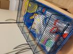 Hamsterkooi met buizen en andere benodigdheden, Kooi, Gebruikt, Minder dan 75 cm, Ophalen
