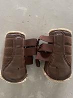 Eskadron bruine peeskappen met bont XL, Dieren en Toebehoren, Ophalen of Verzenden, Gebruikt, Rijden